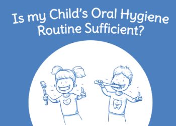 Abilene dentists, Dr. Webb & Dr. Awtrey at Abilene Family Dentistry, tell parents about what an ideal oral hygiene routine for children includes.